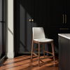 Deco Counter Stool White Pvc thumbnail 5