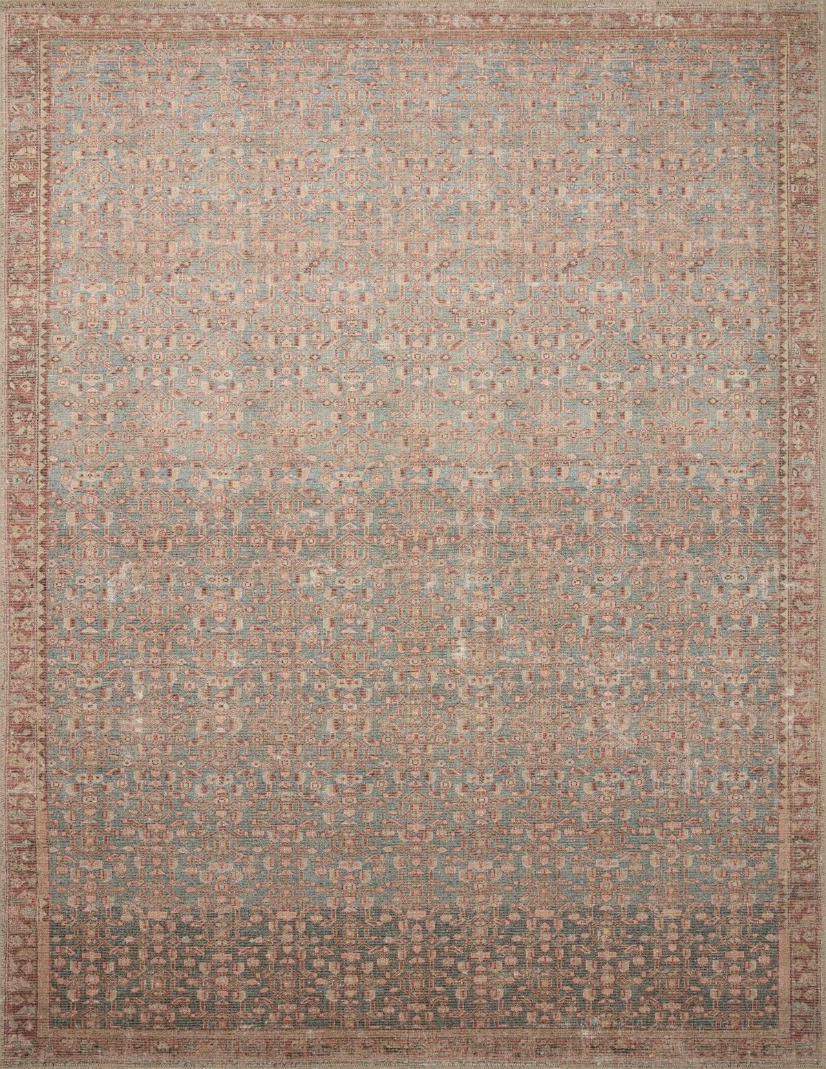 Angela Rose x Loloi Aubrey Rug, 2' length x 5' width View 1