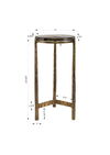 Eternity Brass Accent Table thumbnail 2