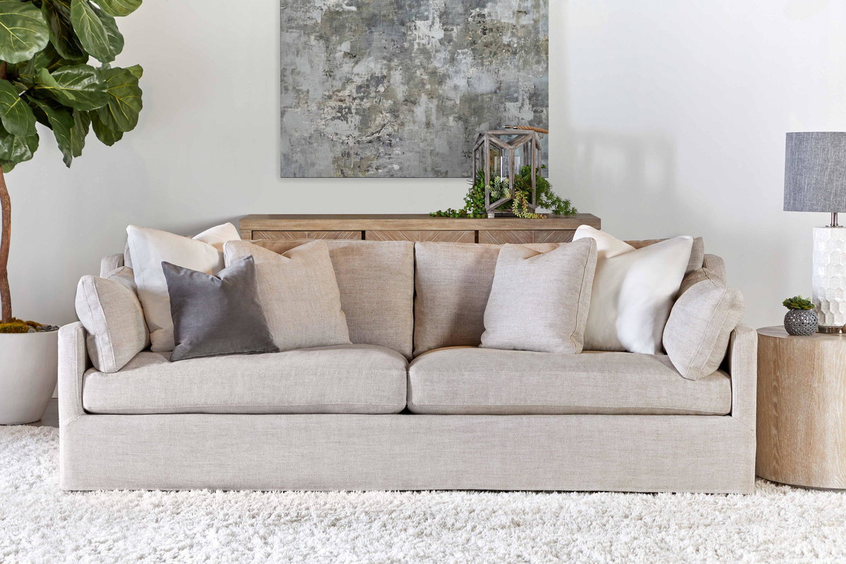 Lena 95' Slope Arm Slipcover Sofa, Seating by Essentials for Living, 94.5" width x 34" height x 39" depth View 10