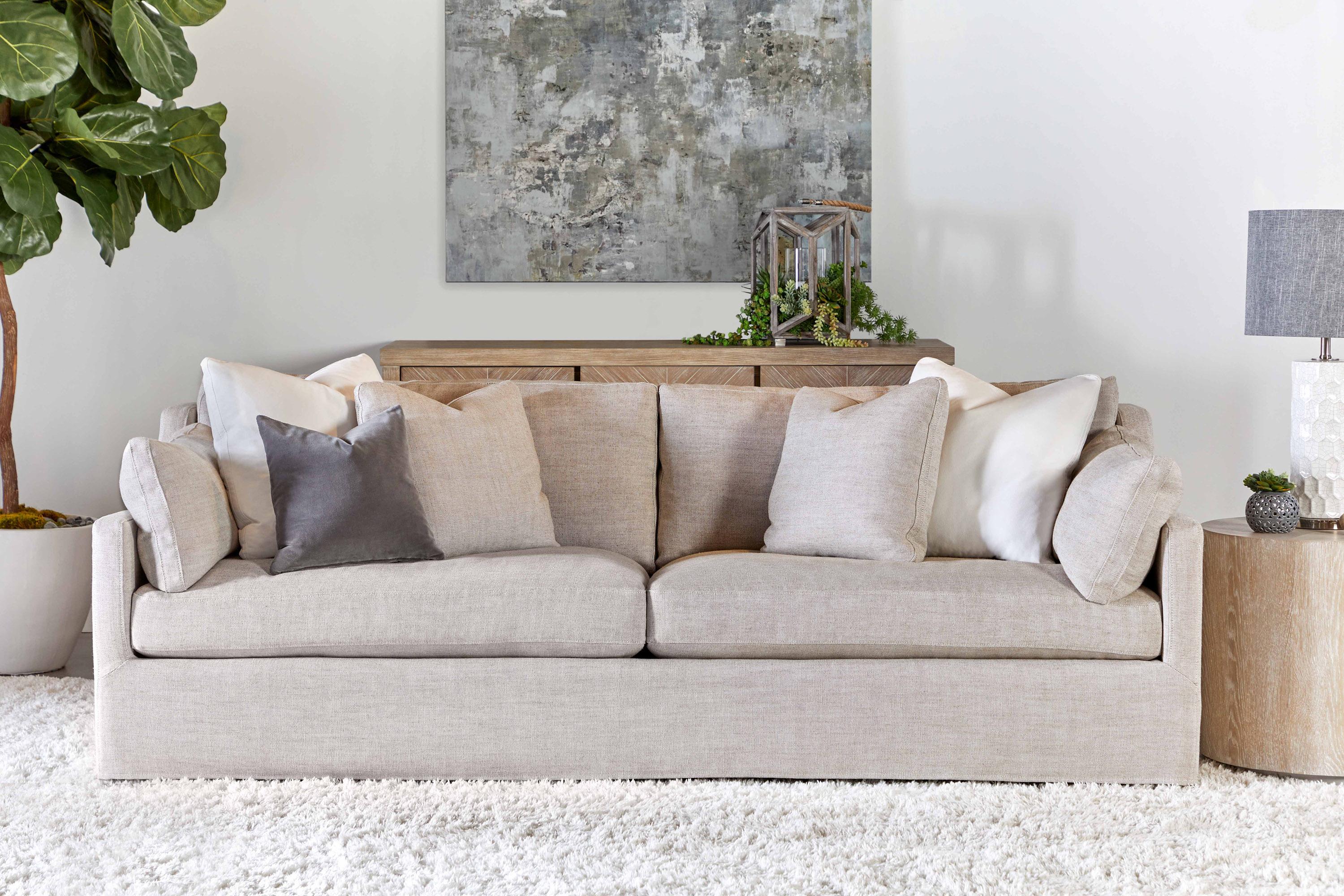 Lena 95' Slope Arm Slipcover Sofa Lena 95' Slope Arm Slipcover Sofa large image