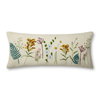 Rifle Paper Co. x Loloi No Name Pillow, Decorative Pillow, 13" length x 35" width thumbnail 1