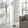 Prominence Brass Floor Lamp, by Uttermost, 17" width x 69.75" height x 17" depth thumbnail 4