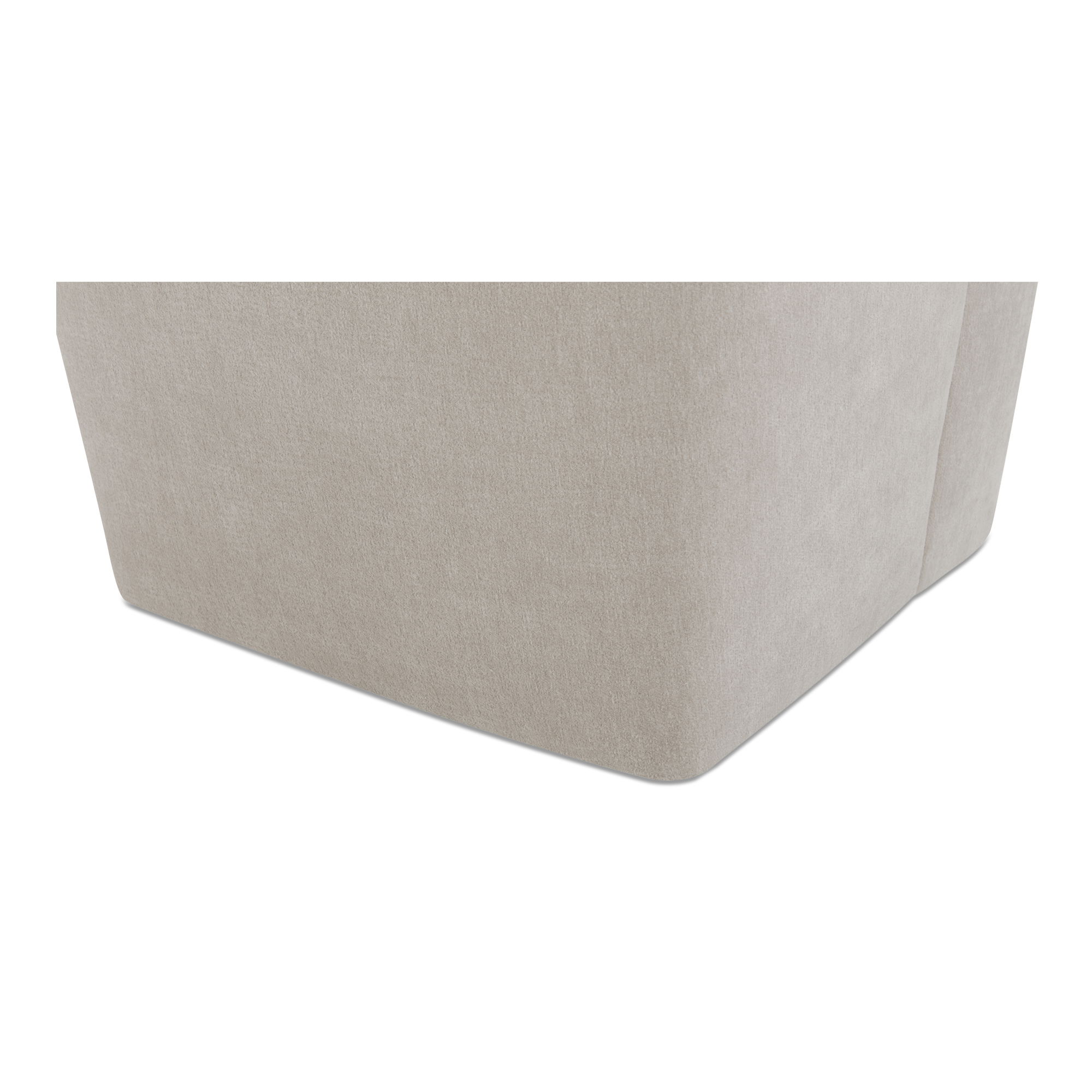 Cormac Rolling Dining Chair Warm Sand, by Moe's Home, 24" width x 33" height x 26" depth View 4