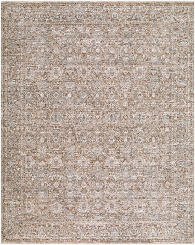 Demre Machine Woven Rug, by Surya, 1'3.75" length x 1'3.75" width