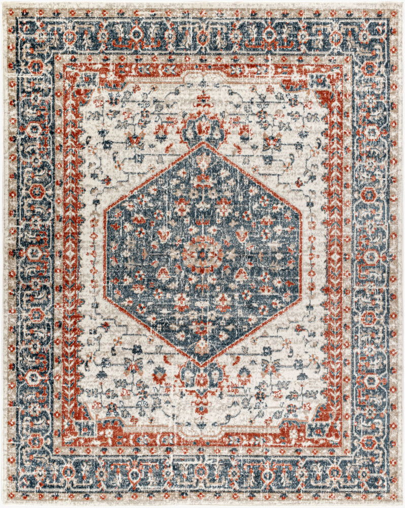 Davaro Machine Woven Rug, by Surya, 1'3.75" length x 1'3.75" width