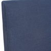 Coley Denim Armless Chair, Furniture by Uttermost, 23" width x 39.5" height x 25" depth thumbnail 9