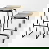 Givens 14.0L x 15.8W x 25.8H Natural Wood with Black Metal Counter Stool thumbnail 11