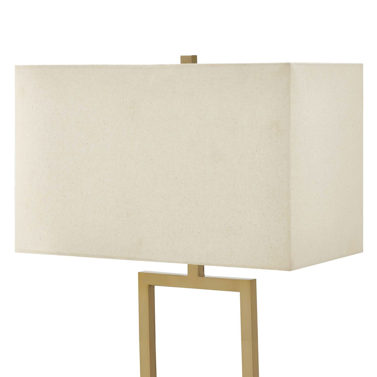 Warrick Modern Travertine Table Lamp, by Uttermost, 18" width x 31.5" height x 10" depth View 7