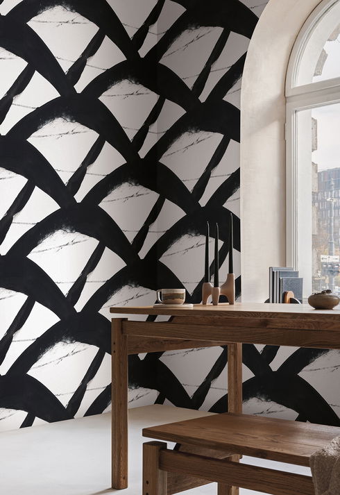 Entanglement Black Wallpaper
