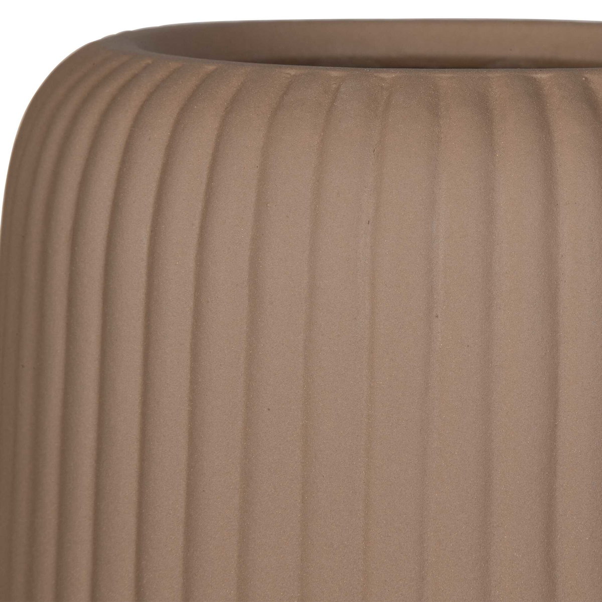 Ridge Light Brown Vases Set/2, by Uttermost, 8.25" width x 22" height x 8.25" depth View 3