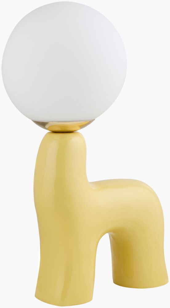 Opal Accent Table Lamp, by Surya, 7" width x 17" height