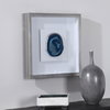Kalia Blue Stone Shadow Box, Art by Uttermost, 19.75" width x 19.75" height x 2" depth thumbnail 6