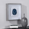 Kalia Blue Stone Shadow Box, Sculptural Wall Art by Uttermost, 19.75" width x 19.75" height x 2" depth thumbnail 6