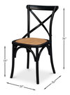 Tuileries Gardens Side Chair, by Sarreid, 1'8" length x 1'8" width x 3' height thumbnail 15
