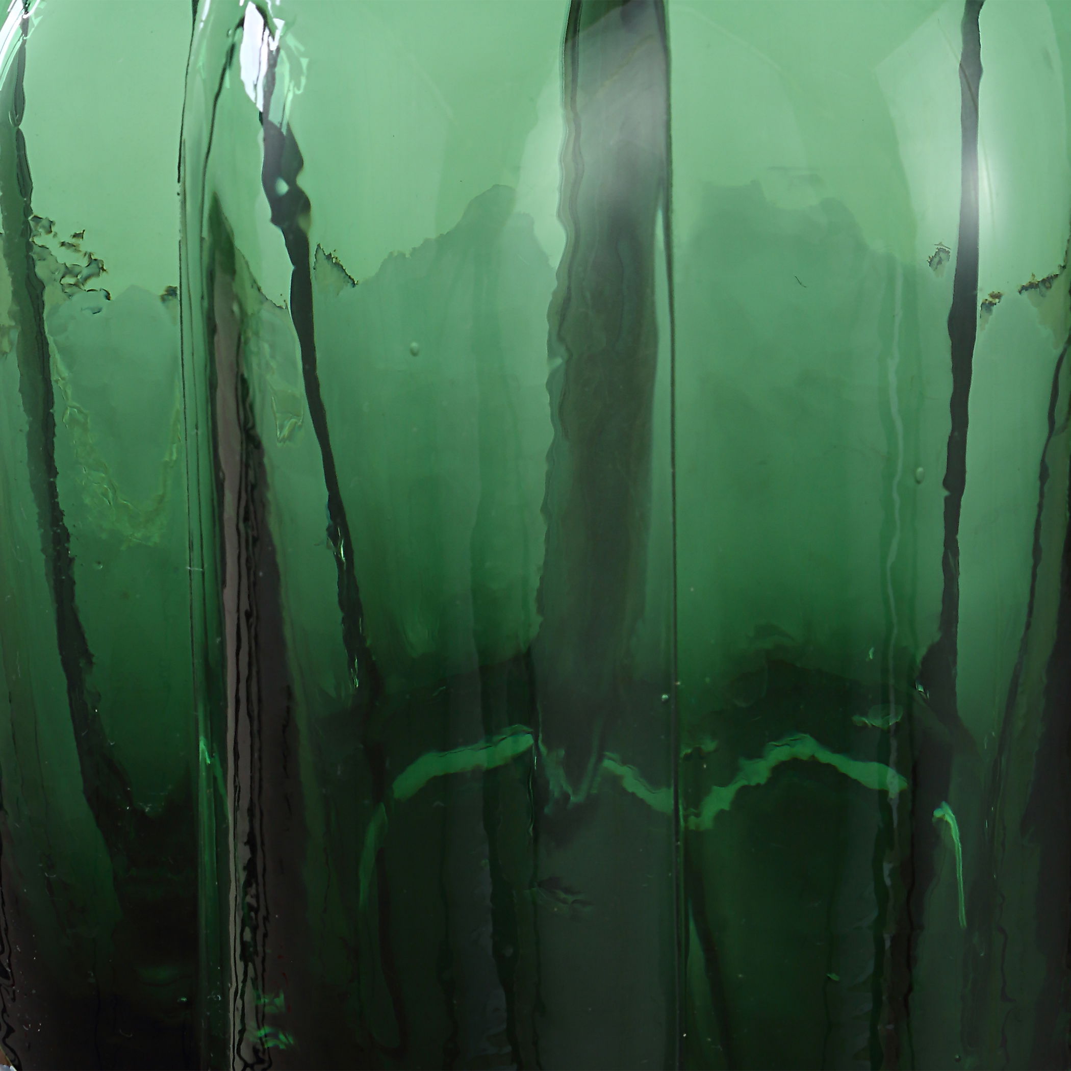 Lois Green Glass Buffet Lamp large image 