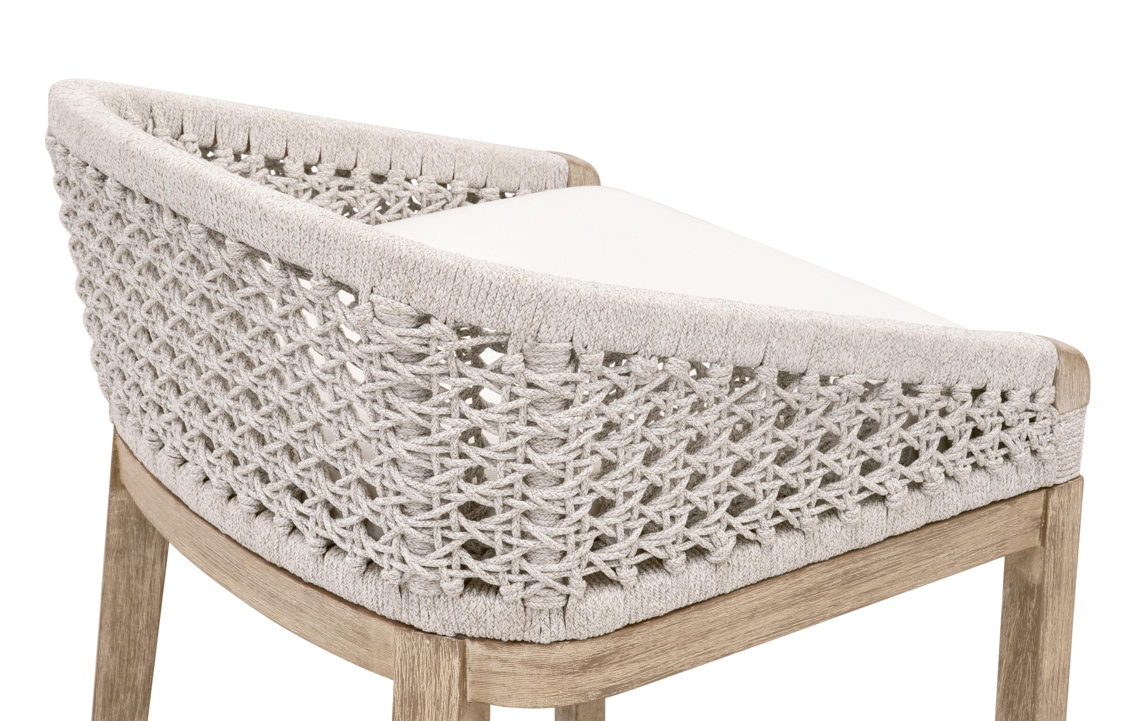 Montecito Counter Stool, Dining Chair by Essentials for Living, 21" width x 32.25" height x 21.5" depth View 6