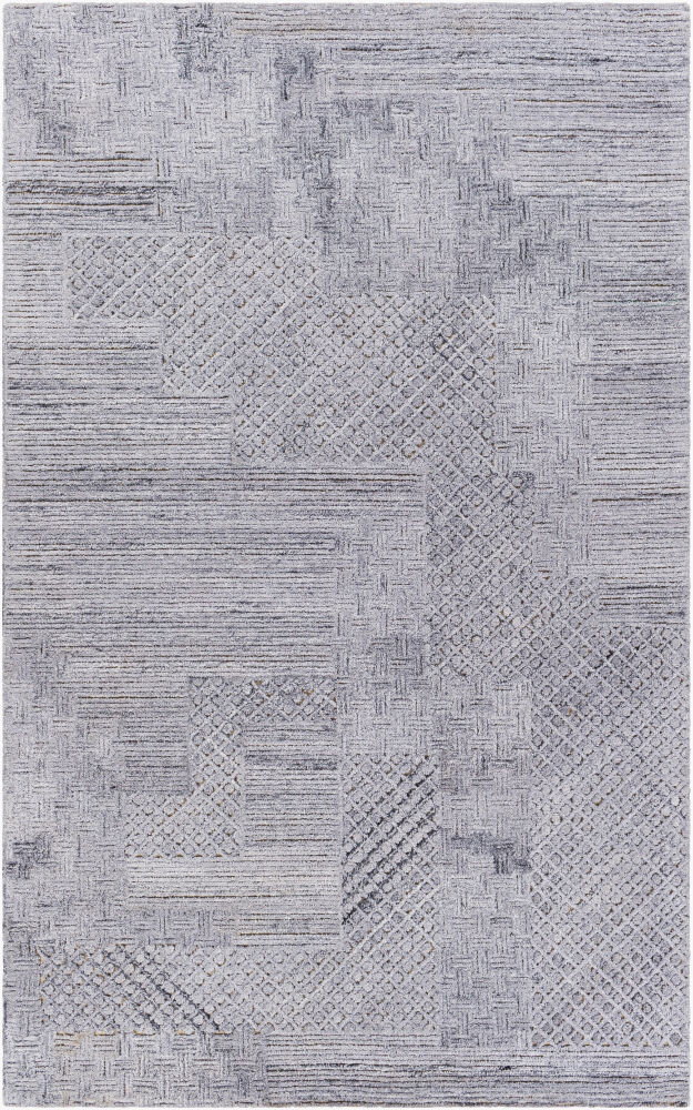 Rosario Handmade Rug, by Surya, 1'6" length x 1'6" width