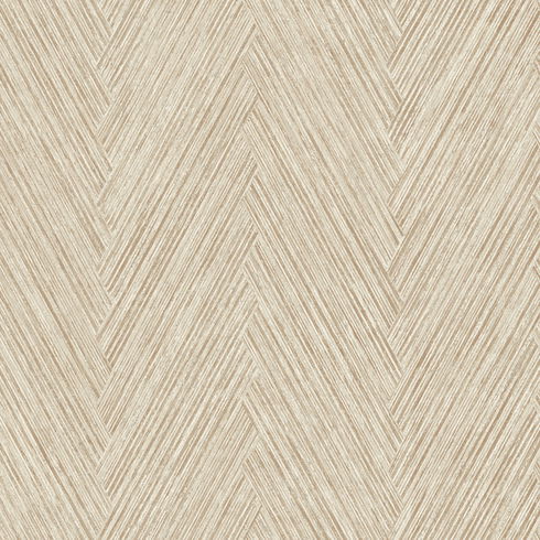 Thatched Chevron Terracotta Wallpaper