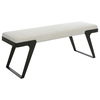 Hover Modern Bench, Furniture by Uttermost, 53" width x 19" height x 16" depth thumbnail 5