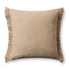 Magnolia Home by Joanna Gaines x Loloi Jett Pillow, Decorative Pillow, 22" length x 22" width thumbnail 1