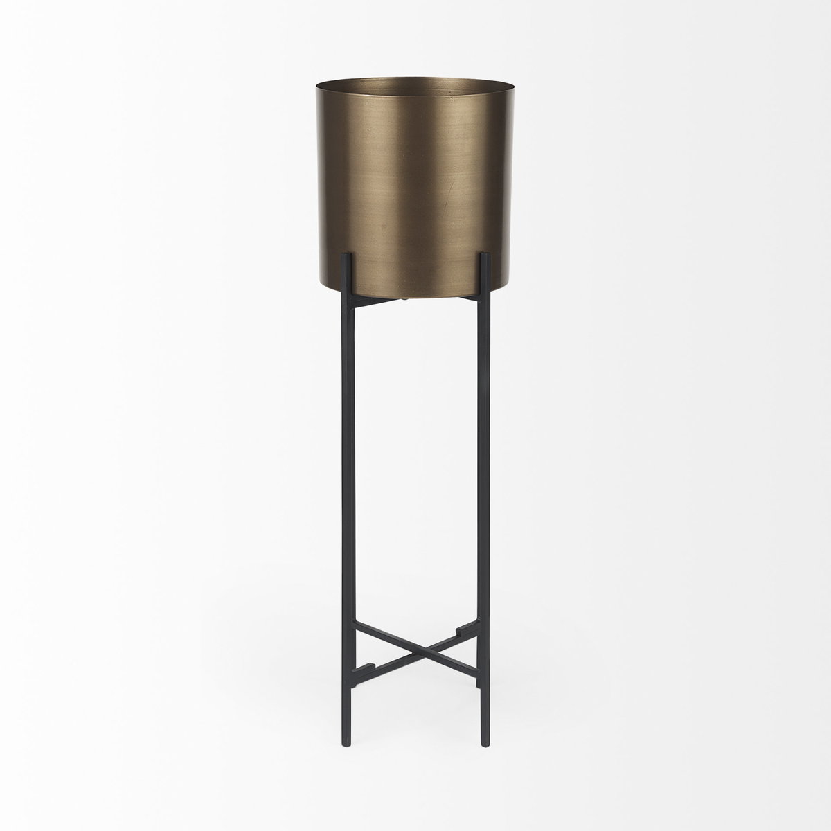 Sowerberry (Large) 11L x 11W x 33H Plant Stand, Planter by Mercana, 10.83" length x 10.83" width x 33.07" height View 5