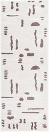 Fossay Shag Machine Woven Rug, by Surya, 7'2.61" length x 2'7.5" width thumbnail