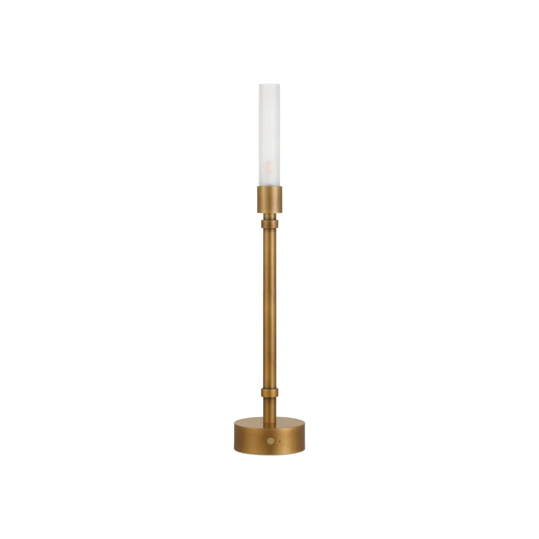 Paseo Table Lamp, by Currey and Company, 4" width x 20" height x 4" depth View 4