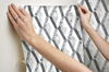 Statuary Diamond Inlay Grey Peel & Stick Wallpaper thumbnail 6
