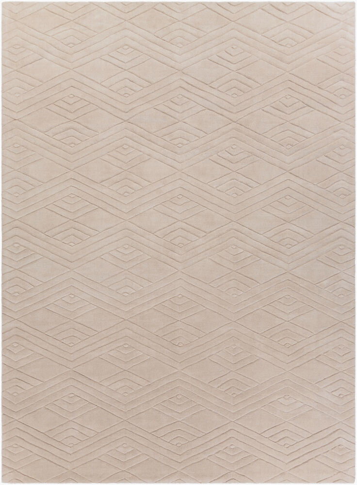 Etching Handmade Rug, by Surya, 1'6" length x 1'6" width