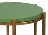 Spence Side Table  Watercress, by Sarreid, 1'4" length x 1'4" width x 1'9" height thumbnail 5