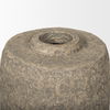 Rama Large Gray Paper Mache Floor Vase, by Mercana, 19" length x 19" width x 33" height thumbnail 4