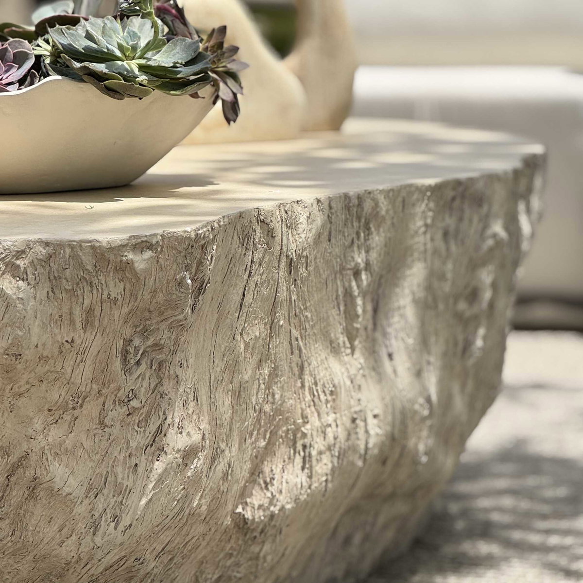 Oakmont Outdoor Coffee Table, Outdoor Table by Uttermost, 5' width x 1'5" height x 2'8" depth View 4