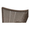 Paige Outdoor Accent Chair Brown, Outdoor Chair by Moe's Home, 2'5.5" width x 2'9" height x 2'8.76" depth thumbnail 5