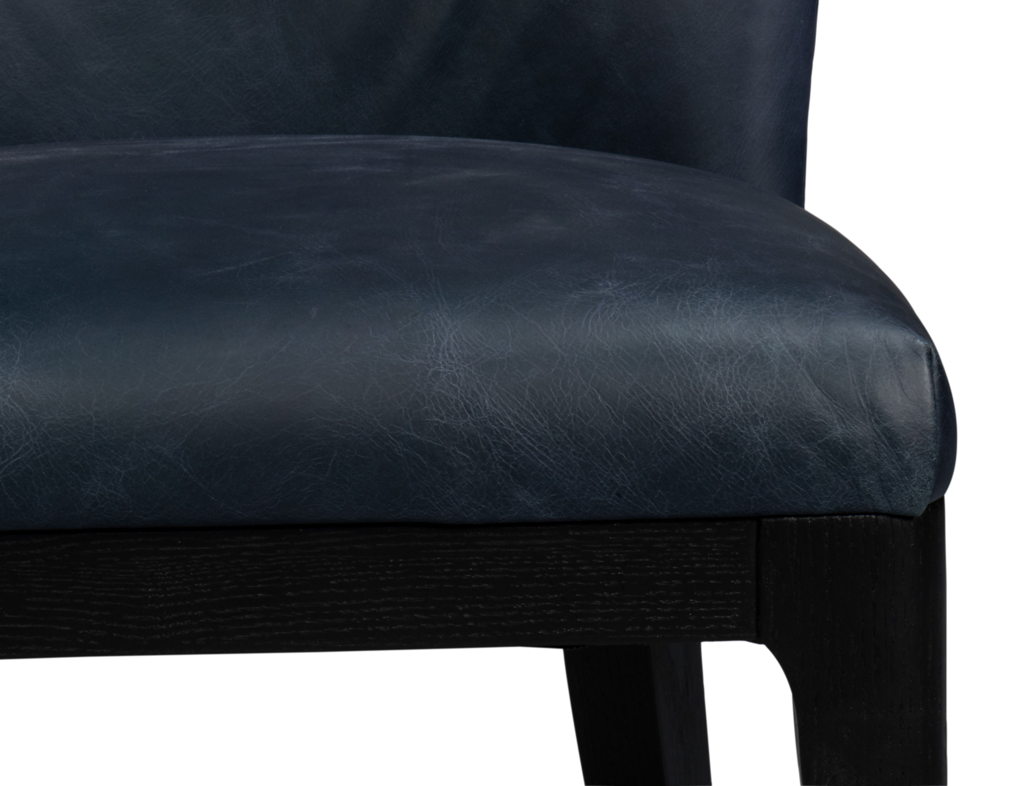 Jefferson Distilled Leather Dining Chair large image 