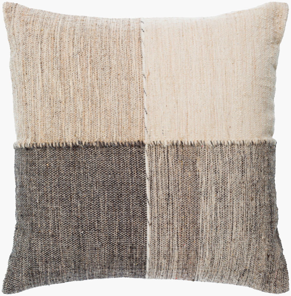 Bartram Lumbar Pillow Down, Decorative Pillow by Surya, 14" length x 22" width