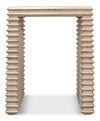 *Stacked Side Table, Stone Grey, Side & End Table by Sarreid, 20" length x 16" width x 24" height thumbnail 20