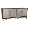 Mako Small Sideboard Grey, Cabinets & Sideboard by Moe's Home, 76" width x 34" height x 18" depth thumbnail 2