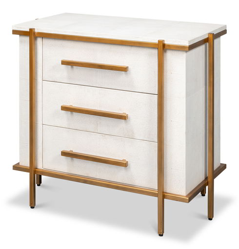 Blakely Night Stand  Osprey White