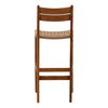 Connelly Outdoor Bar Stool Natural, Counter & Bar Stool by Dovetail, 18.1" width x 43.5" height x 22.44" depth thumbnail 4