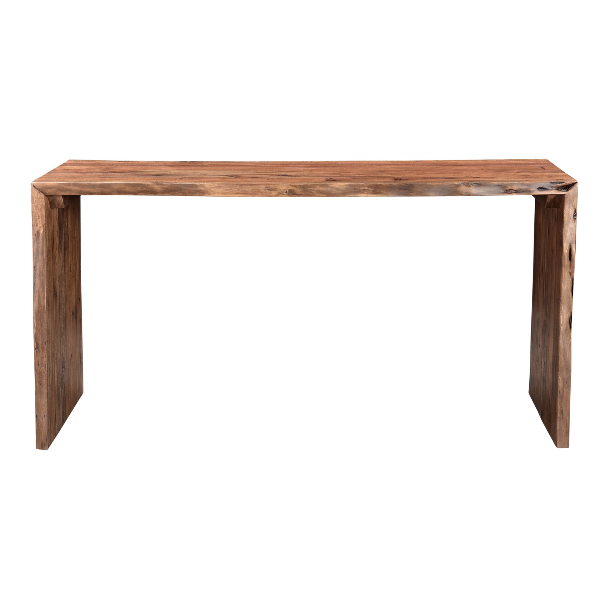 Tyrell Desk Natural Brown, by Moe's Home, 60" width x 30" height x 24" depth View 1