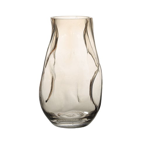 Tawny Glass Vase