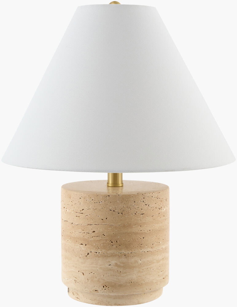 Travera Accent Table Lamp, by Surya, 15" width x 19" height
