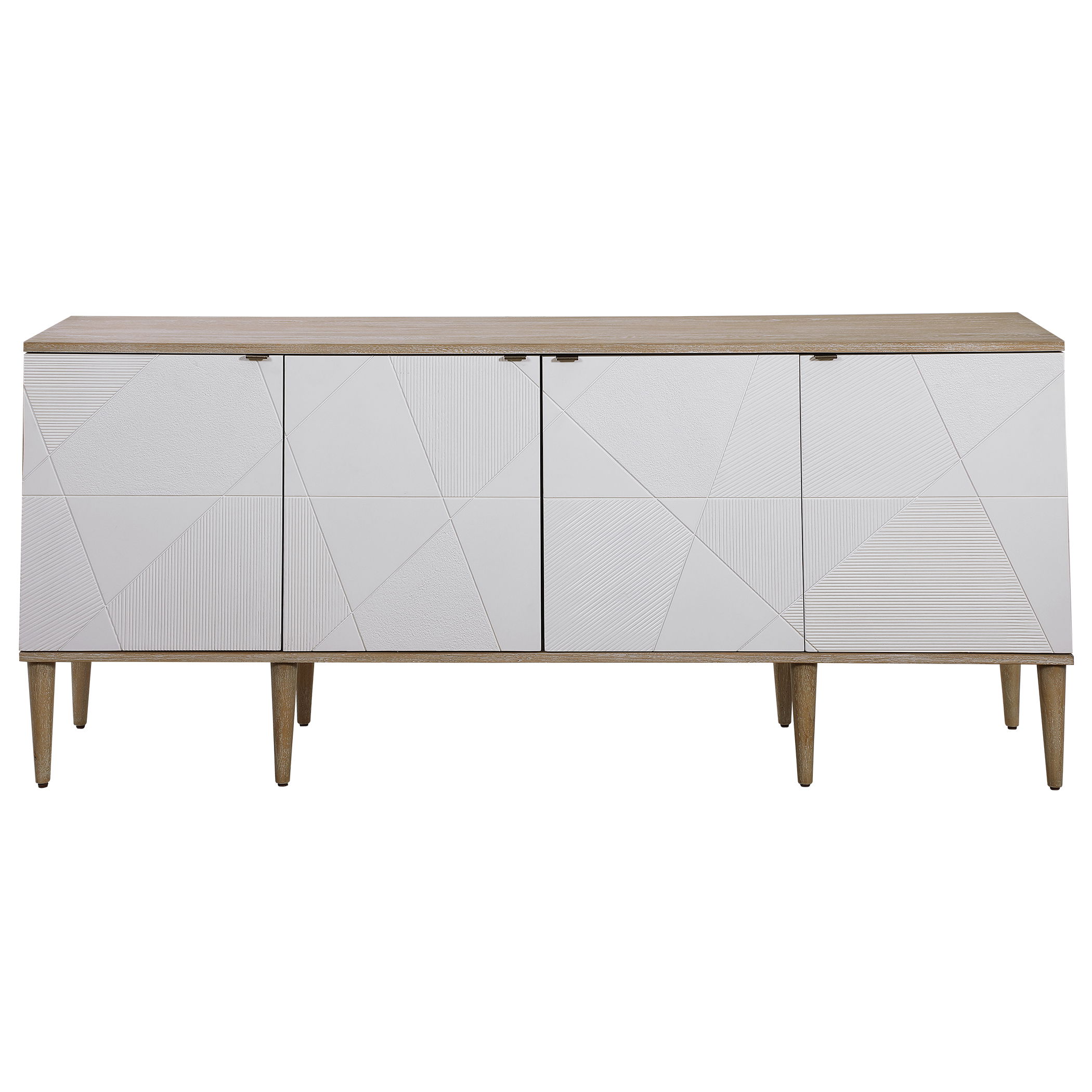 Tightrope 4 Door Modern Sideboard Cabinet large image 