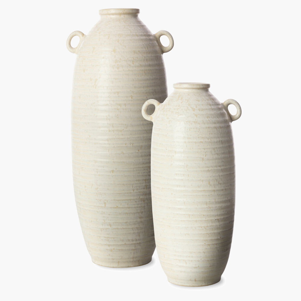 Kushan Vase, by Surya, 7" width x 18" height