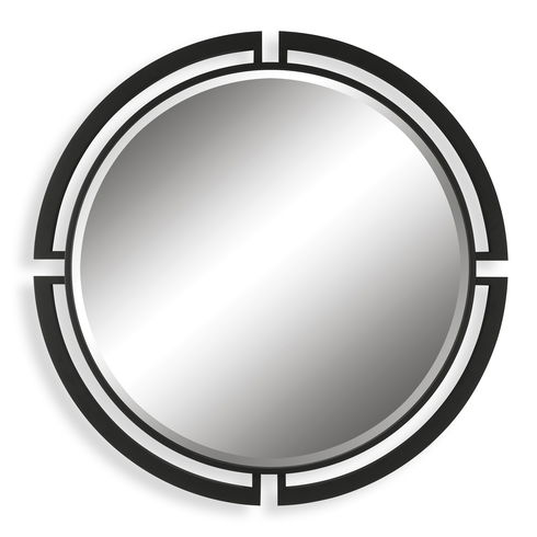 Quadrant Modern Round Mirror