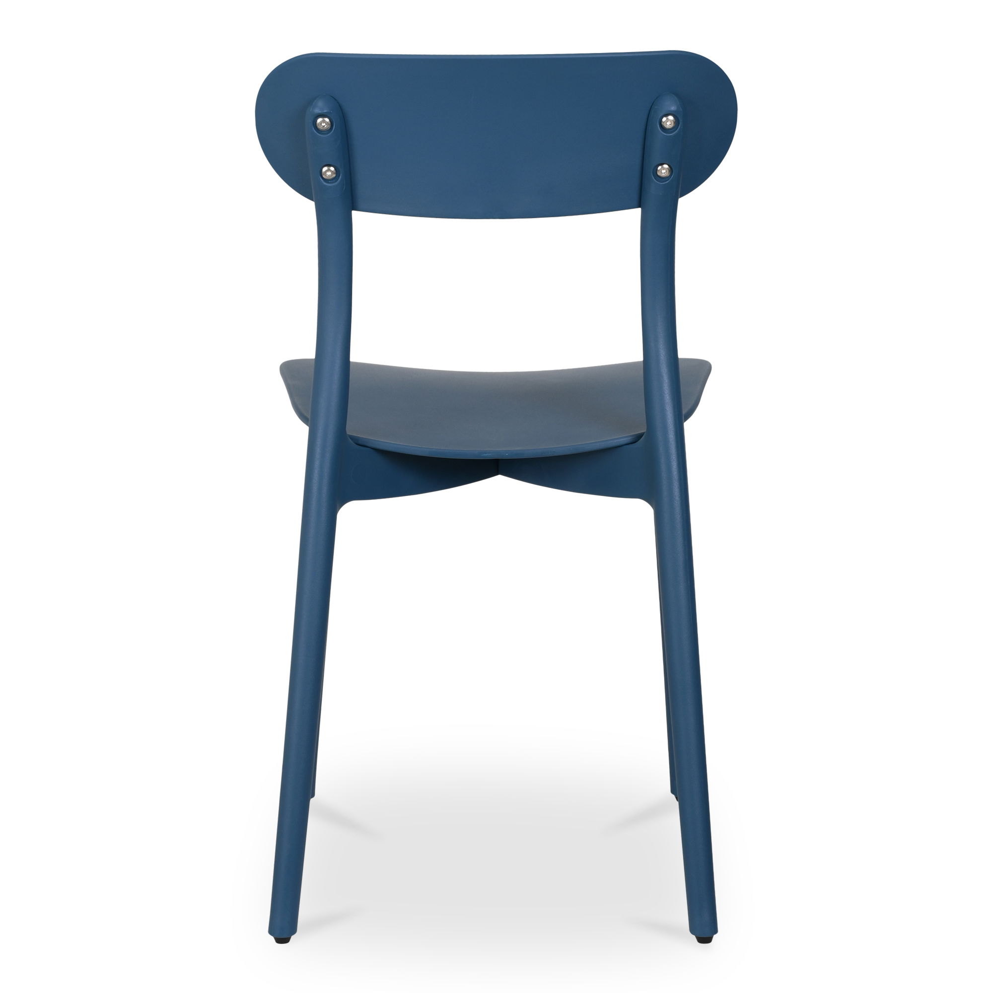 Kent Outdoor Dining Chair Navy - Set Of Two, by Moe's Home, 16.75" width x 31" height x 20.5" depth View 5