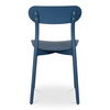 Kent Outdoor Dining Chair Navy - Set Of Two, by Moe's Home, 16.75" width x 31" height x 20.5" depth thumbnail 5