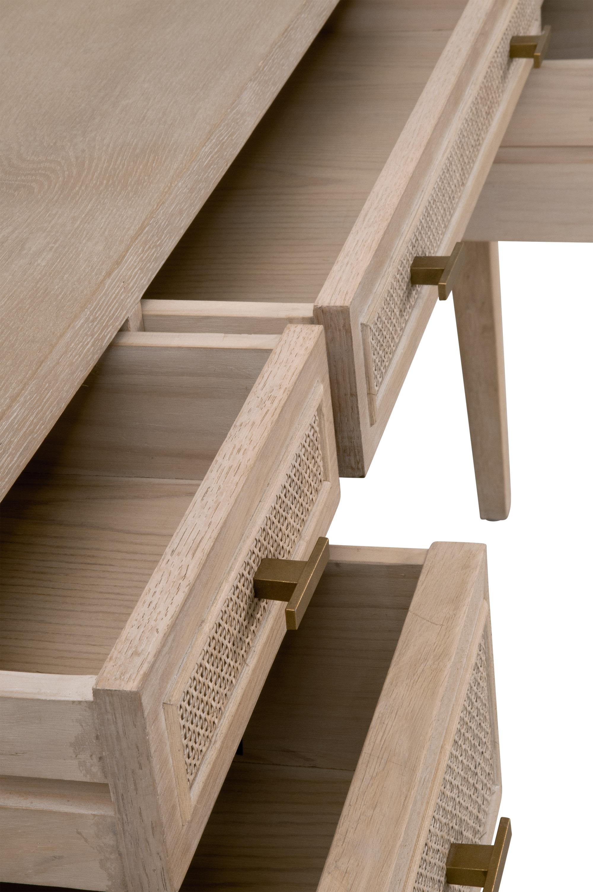 Cane Desk, by Essentials for Living, 55" width x 31.25" height x 24" depth View 8