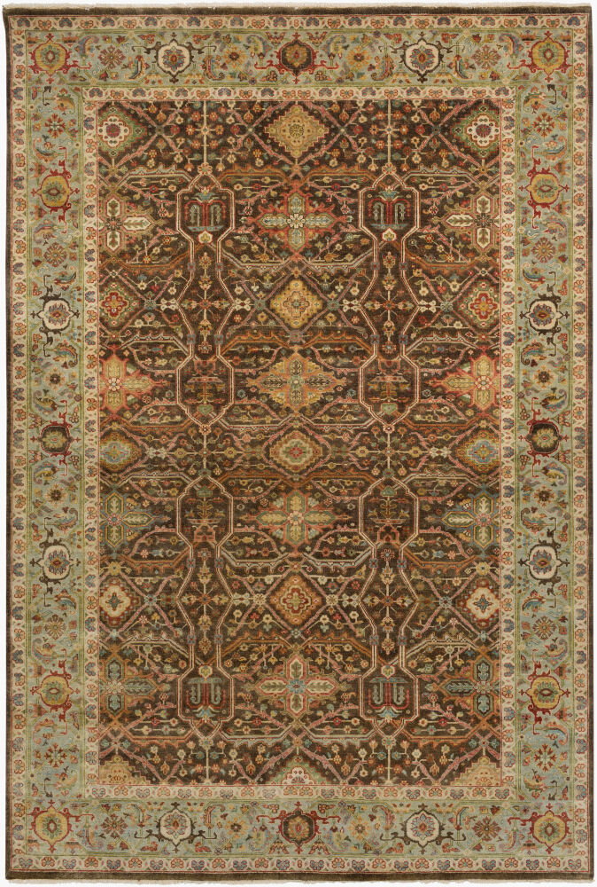 Pazyryk Handmade Rug, by Surya, 3' length x 2' width